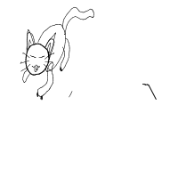 sleeping cat drawing by gopni67baba in Artbitrator