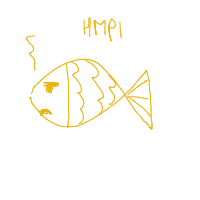 grumpy fish drawing by miesjeee in Artbitrator