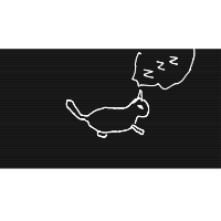 sleeping cat drawing by raf333333 in Artbitrator