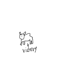 underdog victory drawing by drynut in Artbitrator