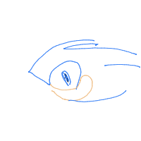 sonic drawing by ravanaa in Artbitrator