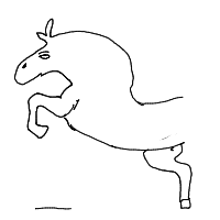 trojan horse drawing by ravanaa in Artbitrator