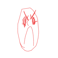 angry face drawing by theboxgremlin in Artbitrator