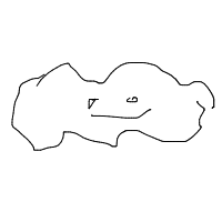 cloud with face drawing by bellcolors in Artbitrator