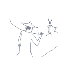 epic boss battle drawing by yeah_sure in Artbitrator