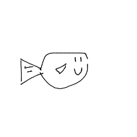 fish drawing by player-wrecr06g3 in Artbitrator