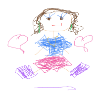 Paint Your Partner drawing by Gretch in Artbitrator