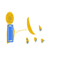 a group of minions with bananas drawing by player-hmwyifjm6 in Artbitrator