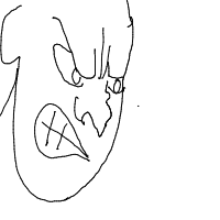 angry face drawing by noakonradbradley in Artbitrator
