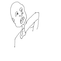 dramatic reveal drawing by noakonradbradley in Artbitrator