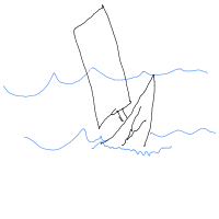 sinking ship drawing by noakonradbradley in Artbitrator