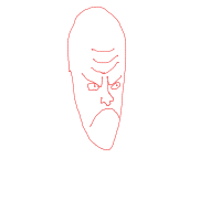 angry face drawing by noakonradbradley in Artbitrator
