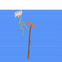 lightning bolt drawing by gabi10 in Artbitrator