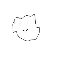 cloud with face drawing by shivamtomar in Artbitrator