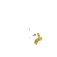 slipping on banana peel drawing by shivamtomar in Artbitrator