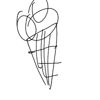 ice cream cone drawing by wawel122 in Artbitrator