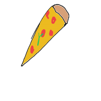 pizza slice drawing by wawel122 in Artbitrator