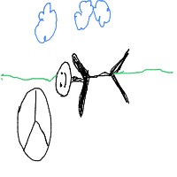 peace drawing by silver_14 in Artbitrator