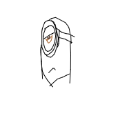 minion drawing by sahil in Artbitrator