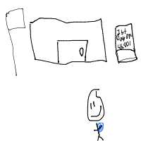 first day of school drawing by anjaandgretchenforever in Artbitrator