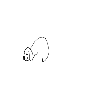 sleepy dog drawing by power56 in Artbitrator