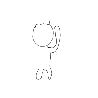 hello kitty drawing by shabk in Artbitrator