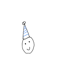 party hat drawing by turtleybananas in Artbitrator