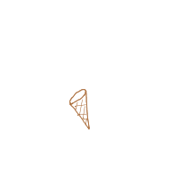 ice cream cone drawing by turtleybananas in Artbitrator
