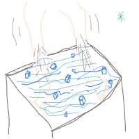 cold feet drawing by mlcaus in Artbitrator