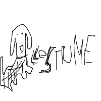 dog in costume drawing by martin2439 in Artbitrator