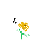 flower dancing drawing by lyssiesunshine1 in Artbitrator