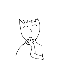 hand on chin drawing by lyssiesunshine1 in Artbitrator