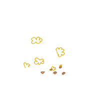 popcorn popping drawing by lyssiesunshine1 in Artbitrator