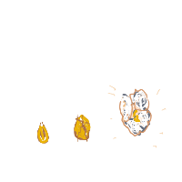 popcorn popping drawing by pukechimp in Artbitrator