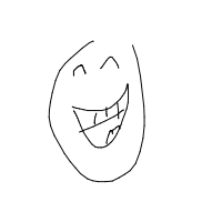 laughing drawing by commonmann in Artbitrator