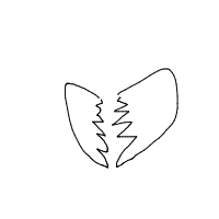 broken heart drawing by commonmann in Artbitrator