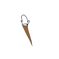 ice cream cone drawing by commonmann in Artbitrator