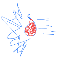 throwing water balloon drawing by itsmemario in Artbitrator