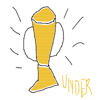underdog victory drawing by devislonewolf in Artbitrator