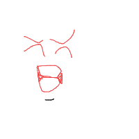 laughing drawing by mimi02 in Artbitrator