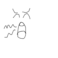 yawning drawing by mimi02 in Artbitrator