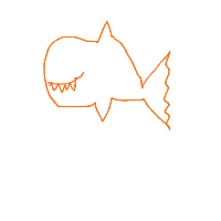 grumpy fish drawing by itsmemario in Artbitrator