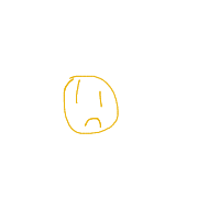 sad face drawing by vandy in Artbitrator