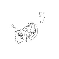 sleeping lion drawing by mehmet-jr in Artbitrator