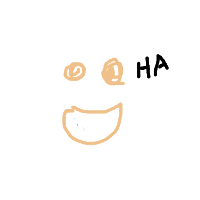 laughing drawing by macerable in Artbitrator