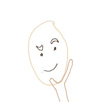 thinking face drawing by tazz in Artbitrator