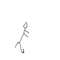 person falling over drawing by gavos10 in Artbitrator