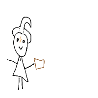 wizard casting spell drawing by allia in Artbitrator