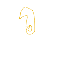 seahorse drawing by allia in Artbitrator