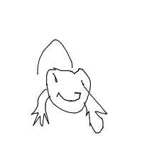 happy frog drawing by ale27 in Artbitrator